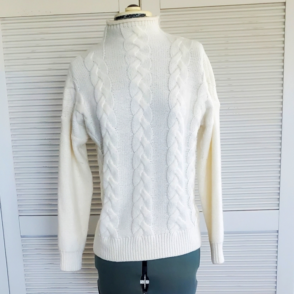 Madewell | cable knit sweater